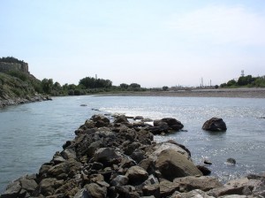 Water Entry in Yellowstone River to Lockwood Irrigation District Main Canal